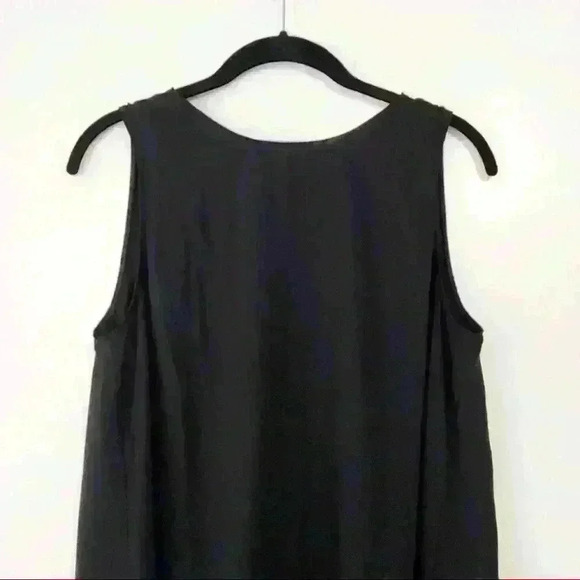 Halogen Black A-Line Sleeveless Dress - Picture 8 of 10